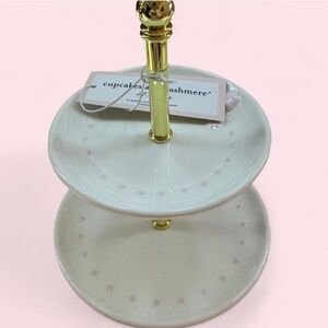 Target Gold and Cream Jewelry Organizer
